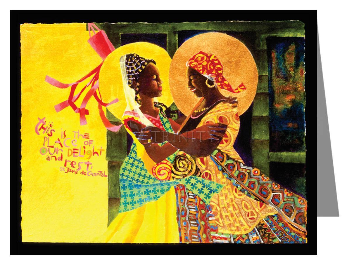 Windsock Visitation - Note Card Custom Text by Br. Mickey McGrath, OSFS - Trinity Stores