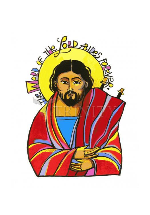 Word of the Lord - Holy Card by Br. Mickey McGrath, OSFS - Trinity Stores