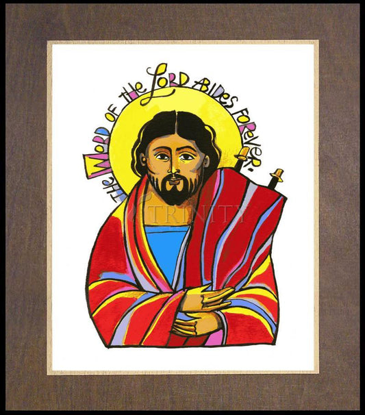 Word of the Lord - Wood Plaque Premium by Br. Mickey McGrath, OSFS - Trinity Stores