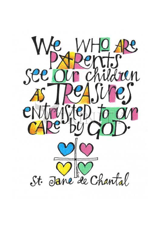 We Who Are Parents - Holy Card by Br. Mickey McGrath, OSFS - Trinity Stores