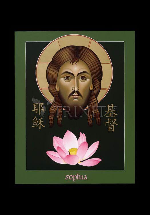 Christ Sophia: The Word of God - Holy Card by Fr. Michael Reyes, OFM - Trinity Stores