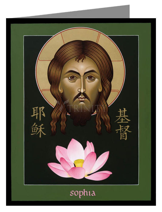 Christ Sophia: The Word of God - Note Card by Fr. Michael Reyes, OFM - Trinity Stores