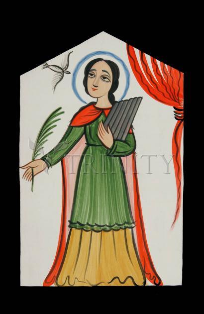 St. Cecilia - Giclee Print by Br. Arturo Olivas, OFS - Trinity Stores
