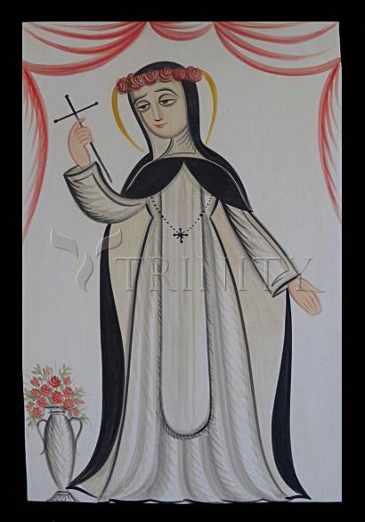 St. Rose of Lima - Giclee Print by Br. Arturo Olivas, OFS - Trinity Stores