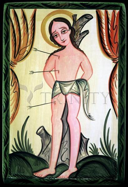 St. Sebastian - Giclee Print by Br. Arturo Olivas, OFS - Trinity Stores
