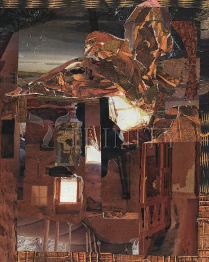 Eagle Hovers Over Ruins - Giclee Print by Fr. Bob Gilroy, SJ - Trinity Stores