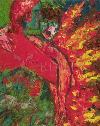 St. Oscar Romero's Embrace - Giclee Print by Fr. Bob Gilroy, SJ - Trinity Stores