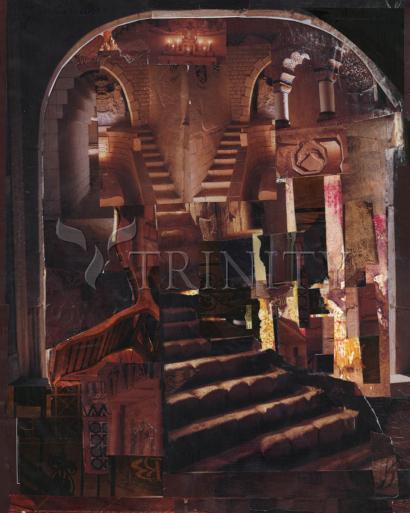Split Staircase - Giclee Print by Fr. Bob Gilroy, SJ - Trinity Stores