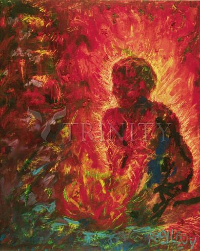 Tending The Fire - Giclee Print by Fr. Bob Gilroy, SJ - Trinity Stores