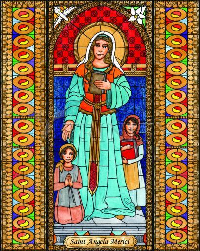 St. Angela Merici - Giclee Print by Brenda Nippert - Trinity Stores