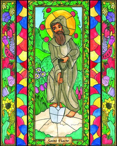 St. Fiacre - Giclee Print by Brenda Nippert - Trinity Stores