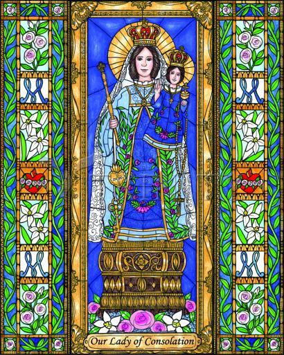 Our Lady of Consolation - Giclee Print by Brenda Nippert - Trinity Stores