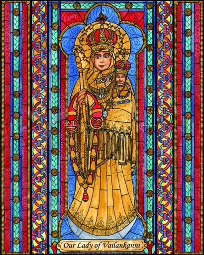 Our Lady of Vailankanni - Giclee Print by Brenda Nippert - Trinity Stores