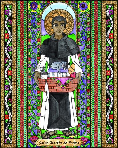 St. Martin de Porres - Giclee Print by Brenda Nippert - Trinity Stores