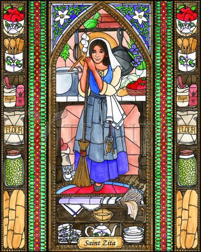 St. Zita - Giclee Print by Brenda Nippert - Trinity Stores