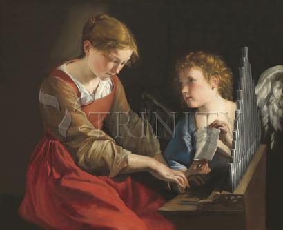 St. Cecilia - Giclee Print by Museum Classics - Trinity Stores