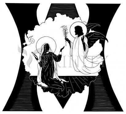 Annunciation - Giclee Print by Dan Paulos - Trinity Stores