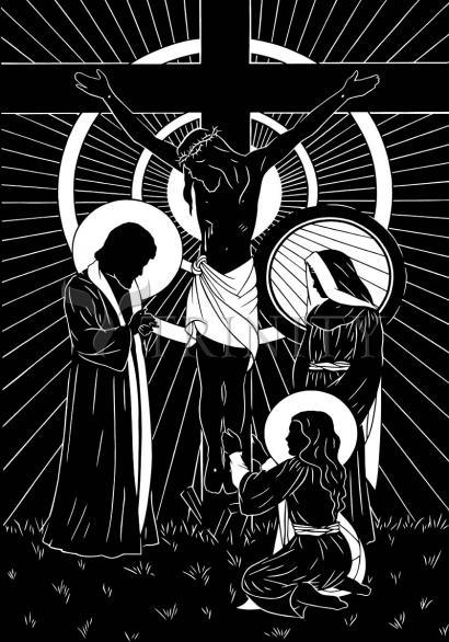 Behold Thy Mother - Giclee Print by Dan Paulos - Trinity Stores
