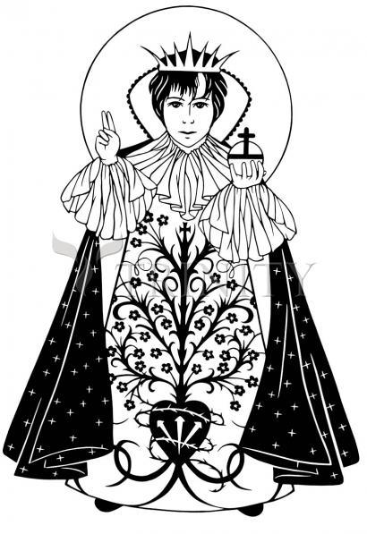 Infant of Prague - Giclee Print by Dan Paulos - Trinity Stores