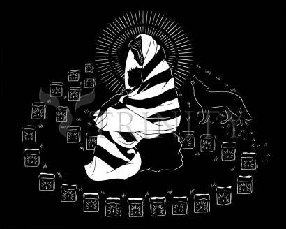 Lighted Path - Giclee Print by Dan Paulos - Trinity Stores