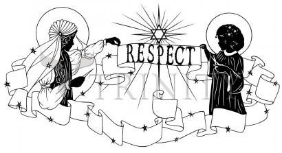 Respect - Giclee Print by Dan Paulos - Trinity Stores