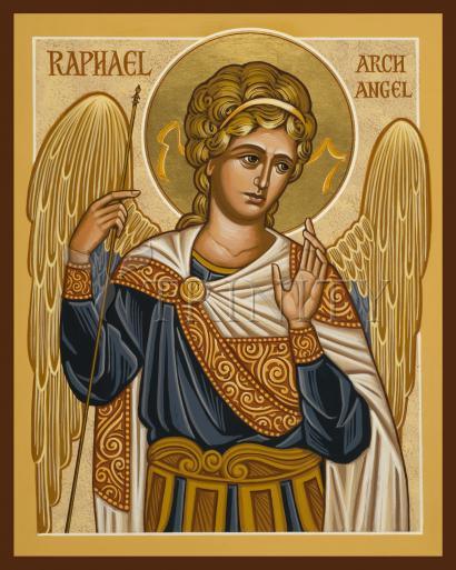 St. Raphael Archangel - Giclee Print by Julie Lonneman - Trinity Stores