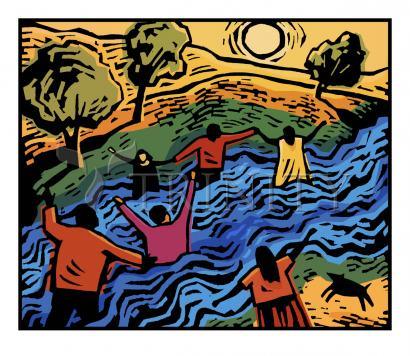 Healing River - Giclee Print by Julie Lonneman - Trinity Stores