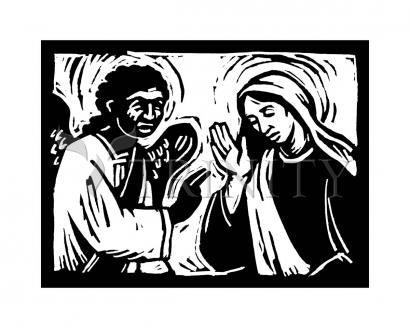 Hail, O Favored One - Giclee Print by Julie Lonneman - Trinity Stores