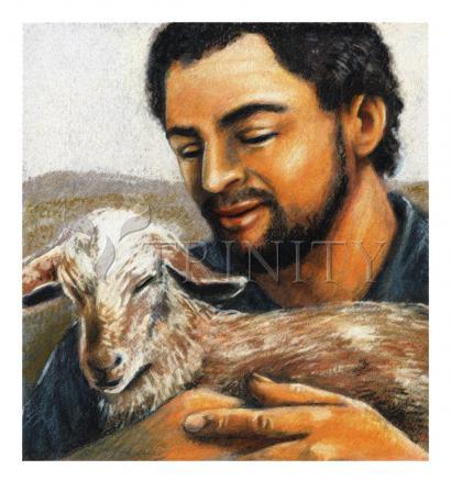 St. Isidore the Farmer - Giclee Print by Julie Lonneman - Trinity Stores