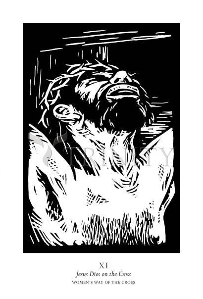 Women's Stations of the Cross 11 - Jesus Dies on the Cross - Giclee Print by Julie Lonneman - Trinity Stores