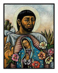 Giclée Print - St. Juan Diego and the Virgin's Image by J. Lonneman