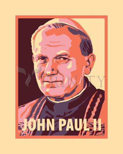 St. John Paul II - Giclee Print by Julie Lonneman - Trinity Stores