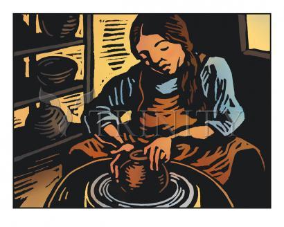 Potter - Giclee Print by Julie Lonneman - Trinity Stores