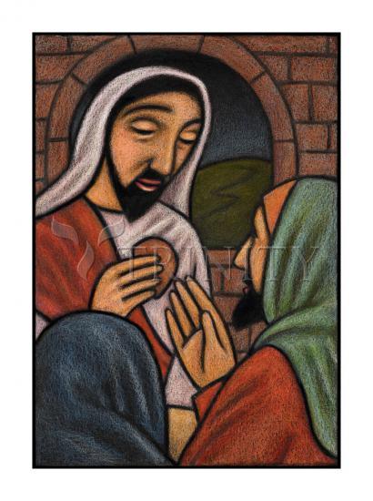 Lent, Last Supper - Passion Sunday - Giclee Print by Julie Lonneman - Trinity Stores