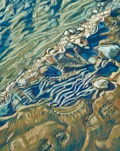 Shoe Prints on the Bank - Giclee Print by Lewis Williams, OFS - Trinity Stores