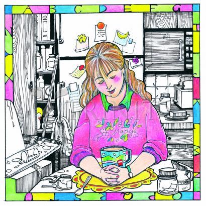 St. Anna the Prophetess - Giclee Print by Br. Mickey McGrath, OSFS - Trinity Stores