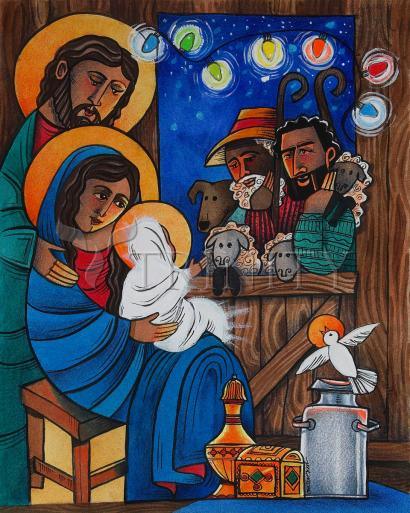 Christmas Light - Giclee Print by Br. Mickey McGrath, OSFS - Trinity Stores