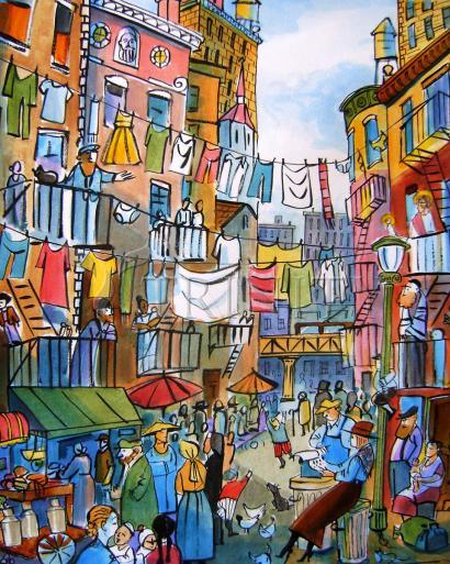 Dorothy Day Lower Eastside - Giclee Print by Br. Mickey McGrath, OSFS - Trinity Stores