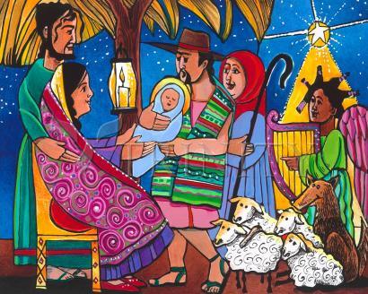 Gift of Christmas - Giclee Print by Br. Mickey McGrath, OSFS - Trinity Stores