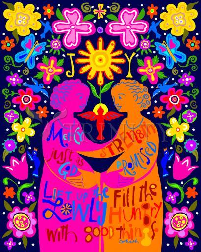 Joy Filled Visitation - Giclee Print by Br. Mickey McGrath, OSFS - Trinity Stores