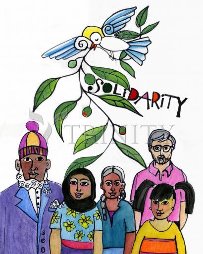 Solidarity - Giclee Print by Br. Mickey McGrath, OSFS - Trinity Stores