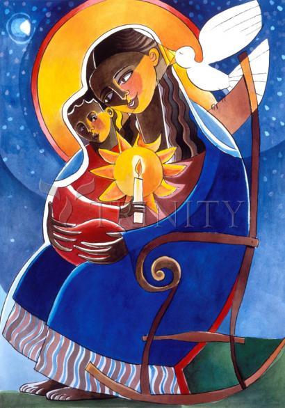 Mary, Seat of Wisdom - Giclee Print by Br. Mickey McGrath, OSFS - Trinity Stores