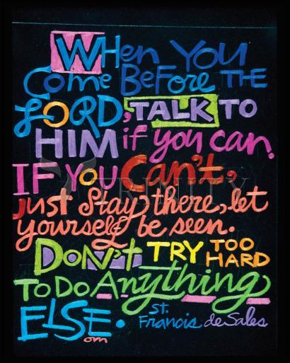 When You Come Before the Lord - Giclee Print by Br. Mickey McGrath, OSFS - Trinity Stores