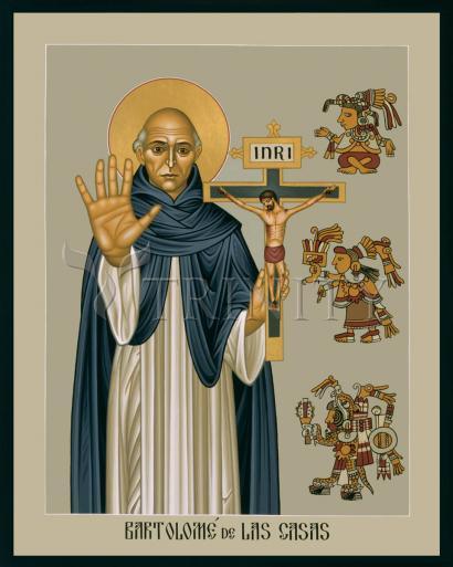 Bartolome de la Casas - Giclee Print by Br. Robert Lentz, OFM - Trinity Stores