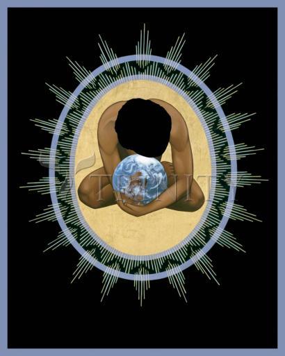 Compassion Mandala - Giclee Print by Br. Robert Lentz, OFM - Trinity Stores