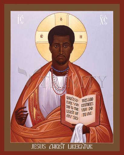 Jesus Christ: Liberator - Giclee Print by Br. Robert Lentz, OFM - Trinity Stores