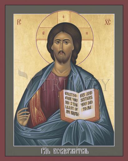 Jesus Christ: Pantocrator - Giclee Print by Br. Robert Lentz, OFM - Trinity Stores