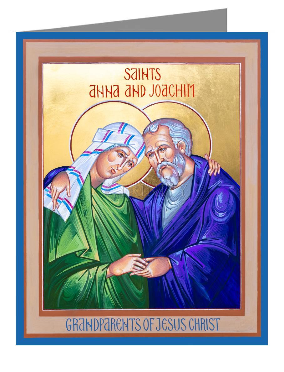 Grandparents of Jesus - Note Card Custom Text by Robert Gerwing - Trinity Stores
