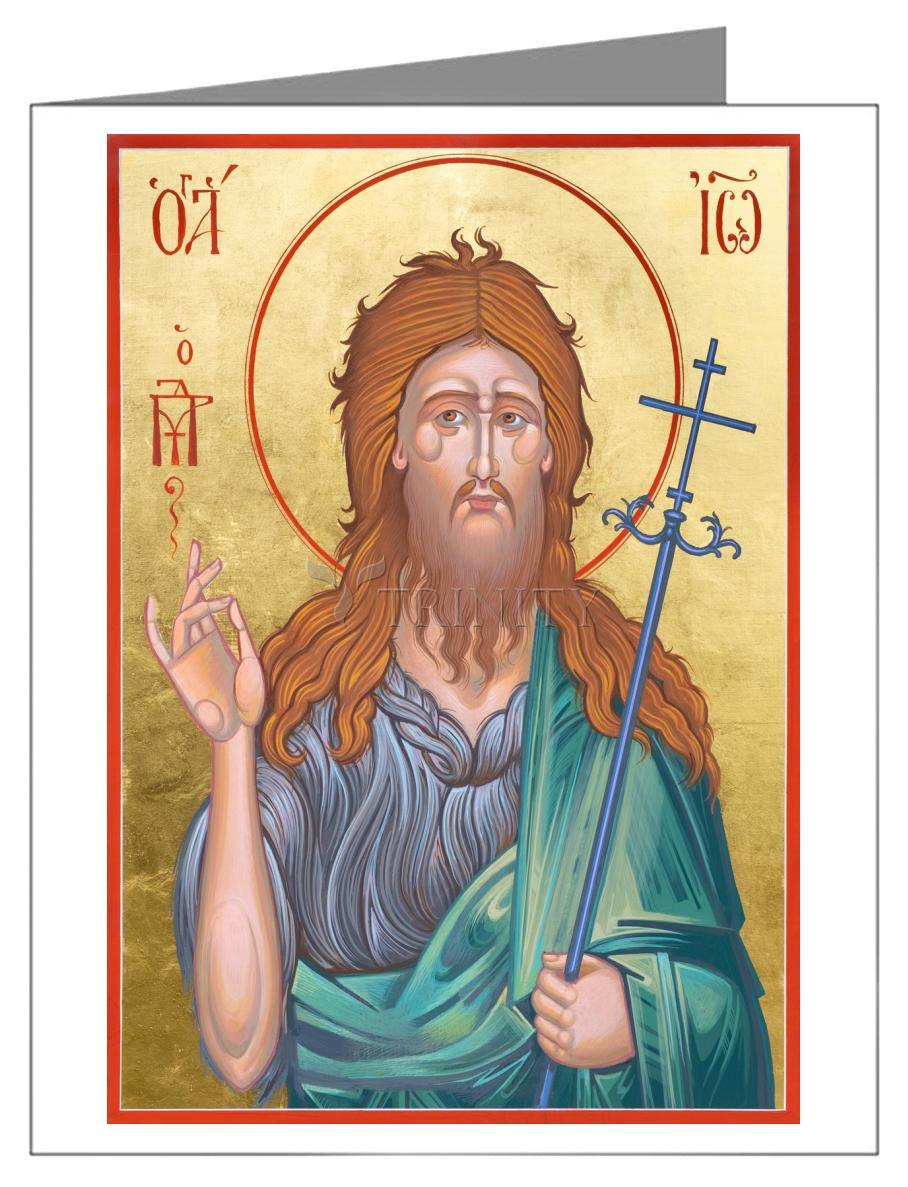 St. John the Baptist - Note Card by Robert Gerwing - Trinity Stores