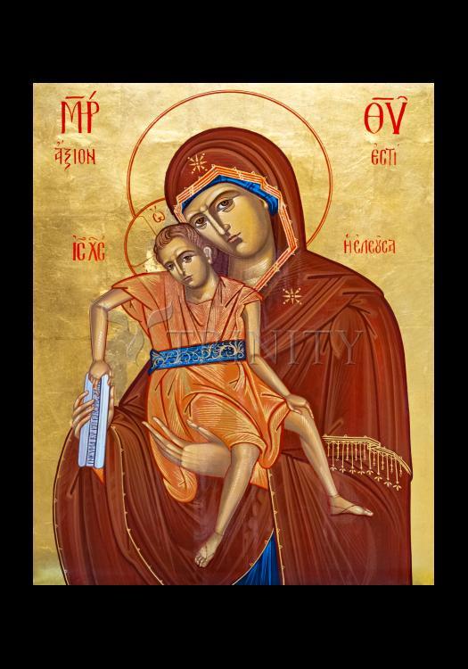 Virgin and Christ Child - Holy Card by Robert Gerwing - Trinity Stores